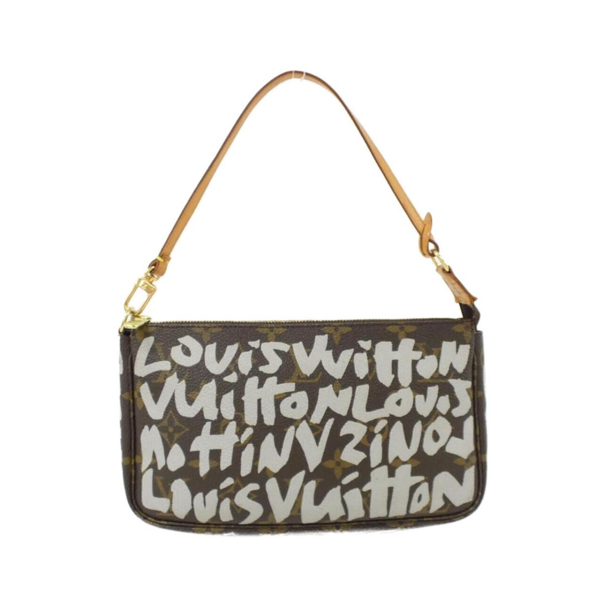 ルイヴィトン モノグラム レザー アクセソワール ハンド バッグ ポーチ LOUIS VUITTON 【Sale】ルイヴィトン アクセサリーポーチ