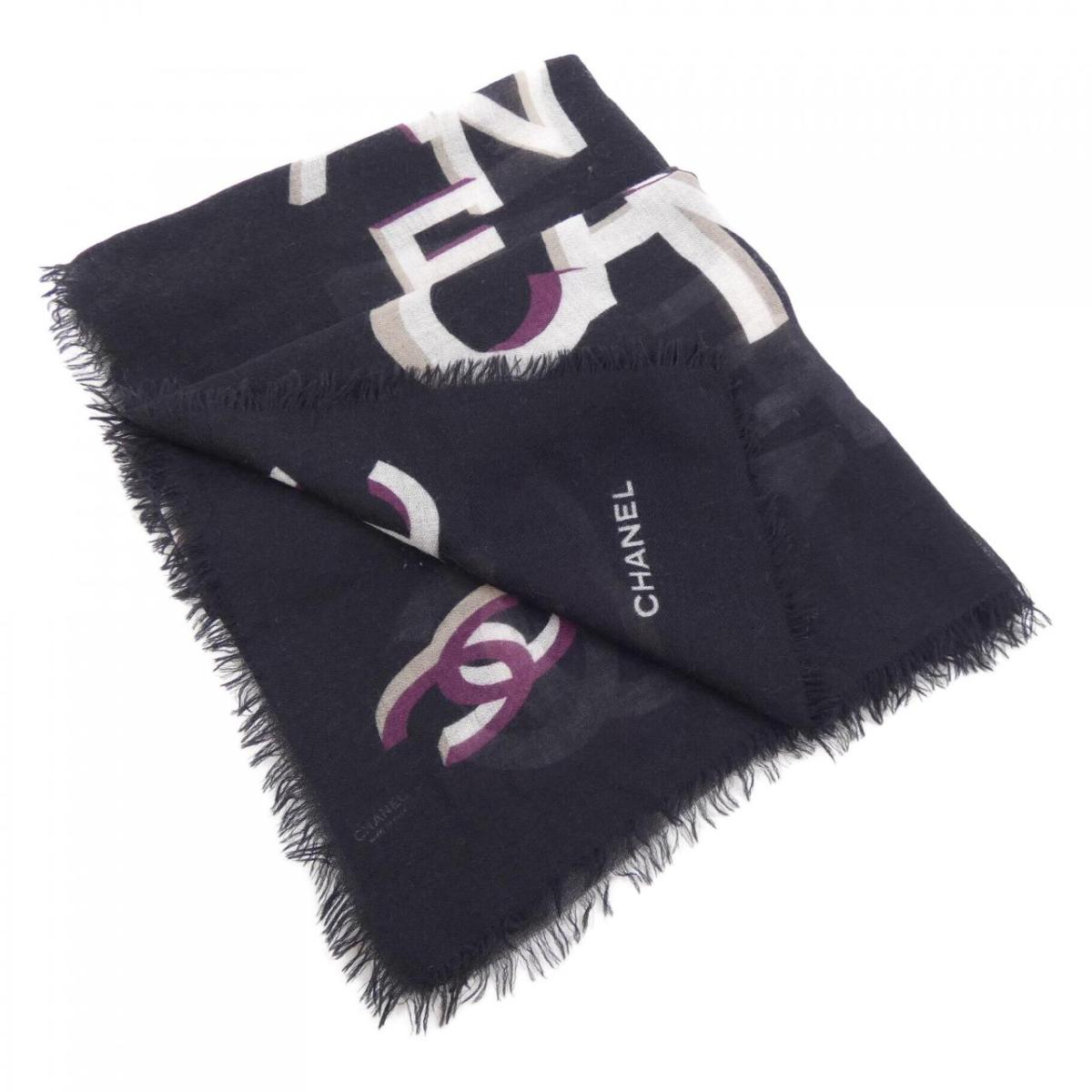 シャネル CHANEL リボン シュシュ シルク ヘアゴム ブラック yamamoto7887_21521-00