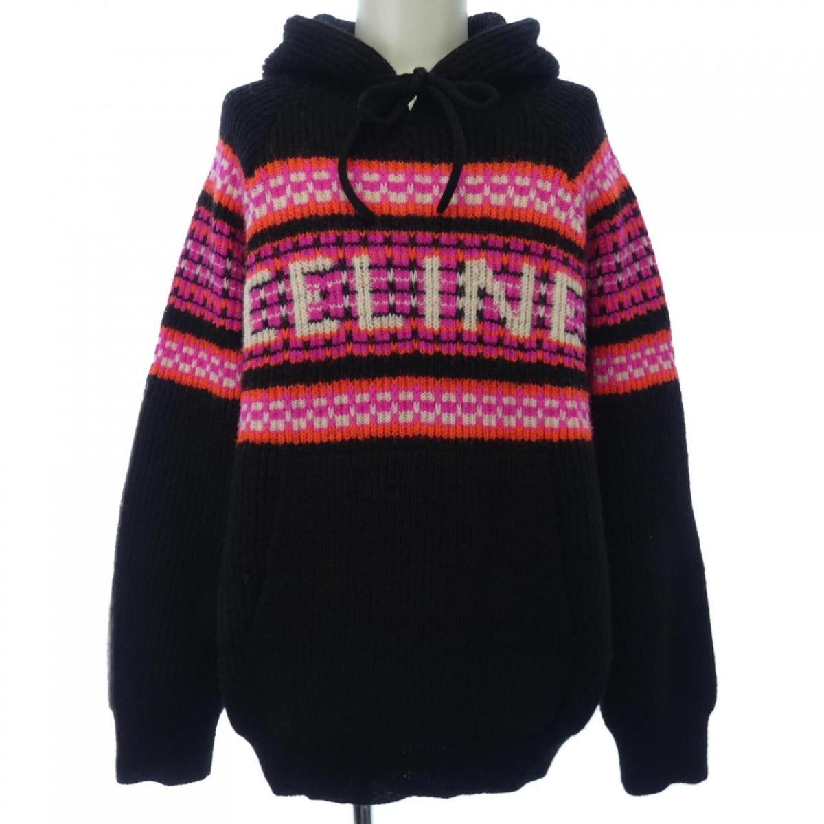 楽天市場】CELINE セリーヌ パーカー セリーヌ パーカー ロゴ 白 L 白