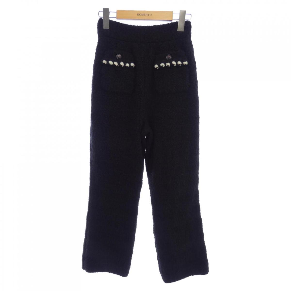 シャネル　激レア　スノーパンツ CHANEL】シャネル『スパンコール ニットジャケット size36