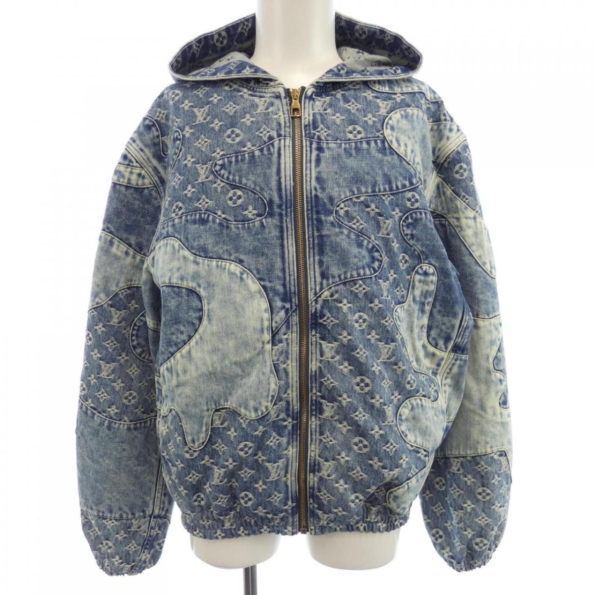 ルイ・ヴィトン グレー デニムジャケット　52 ルイ・ヴィトン グレー デニムジャケット 52 - メルカリ