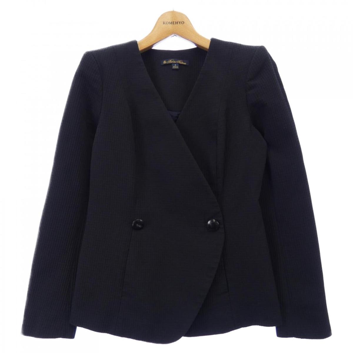 楽天市場】美品 ブルックスブラザーズ レザー カーコート 黒 L レザー