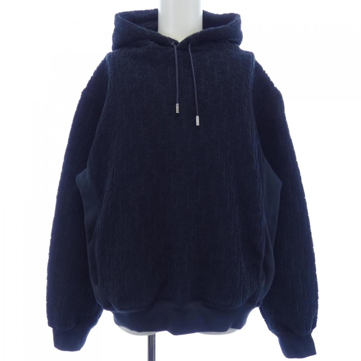 Dior Homme 蜂 Bee 刺繍 パーカー フルジップ フーディー XS cd1.jpg