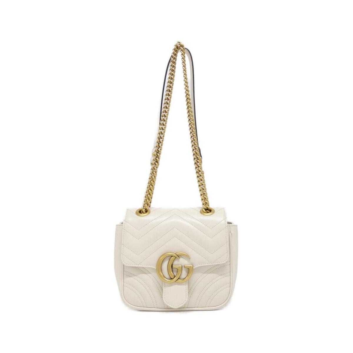 グッチ GG MARMONT 739682 AABZC ショルダーバッグ【中古】