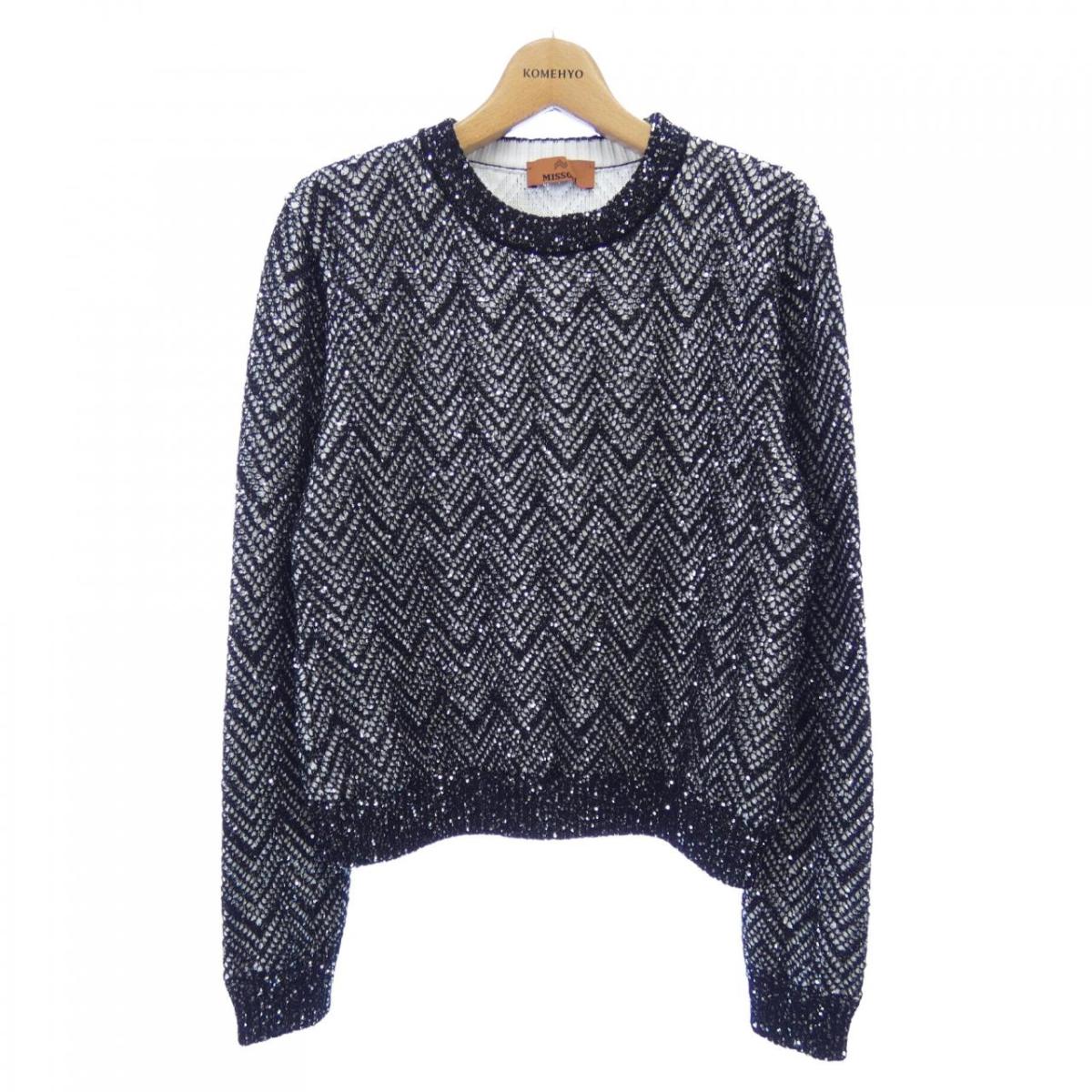 MISSONI SPORT ミッソーニ ジャカードコットンニット MISSONI SPORT ミッソーニ ジャカードコットンニット - メルカリ