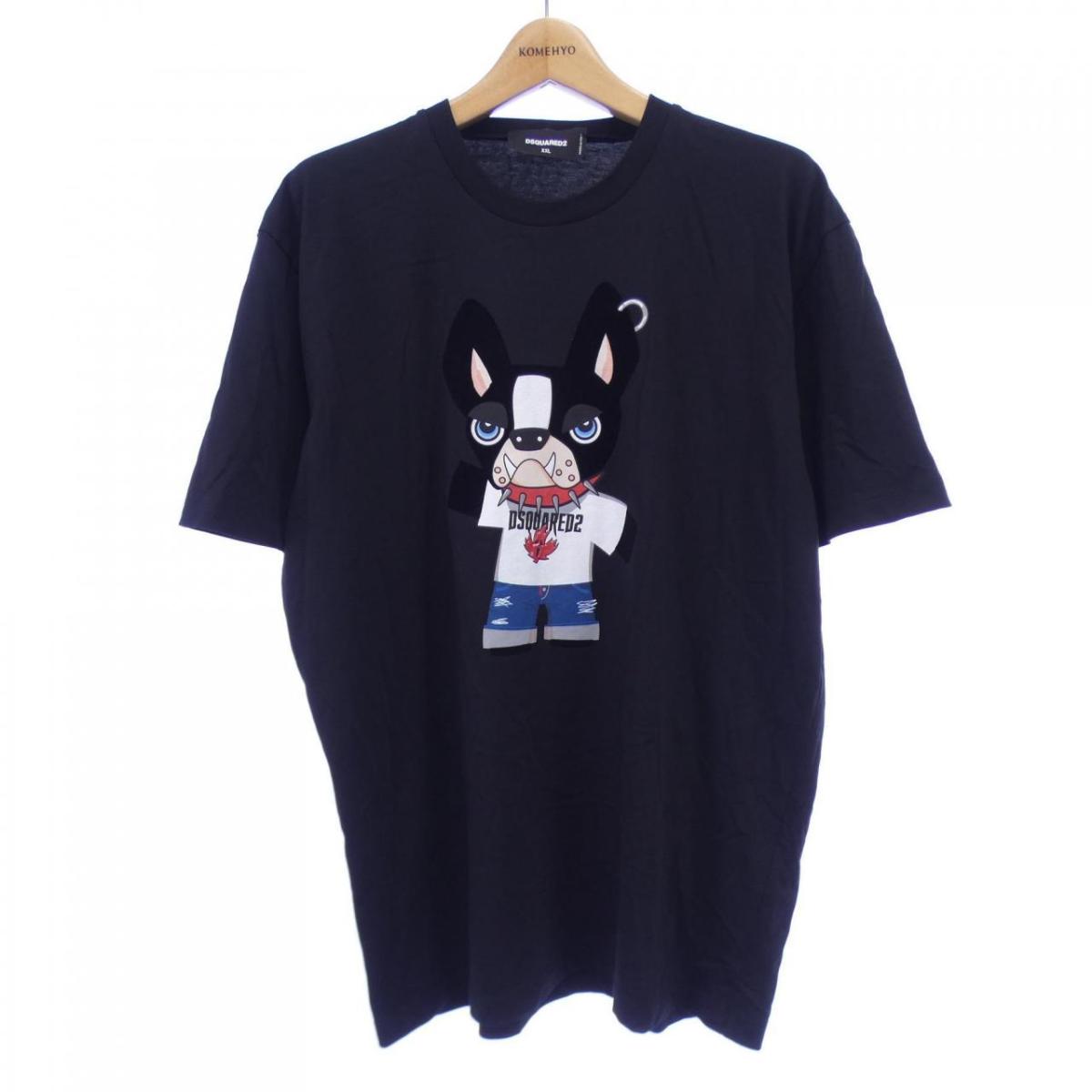 DSQUARED Tシャツ・カットソー レディース ディースクエアード 中古　古着 楽天市場】dsquared2 Tシャツ（レディースファッション）の通販