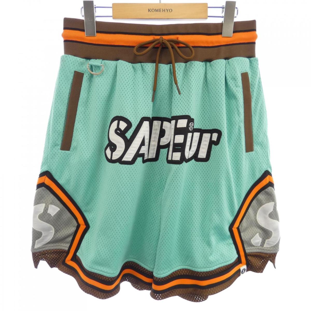 新品未使用　未開封　サプール　Sapeur JIMMY'S コラボ　ハーフパンツ 楽天市場】L【SAPEur × JIMMY'Z LEOPARD SHORTS サプール x