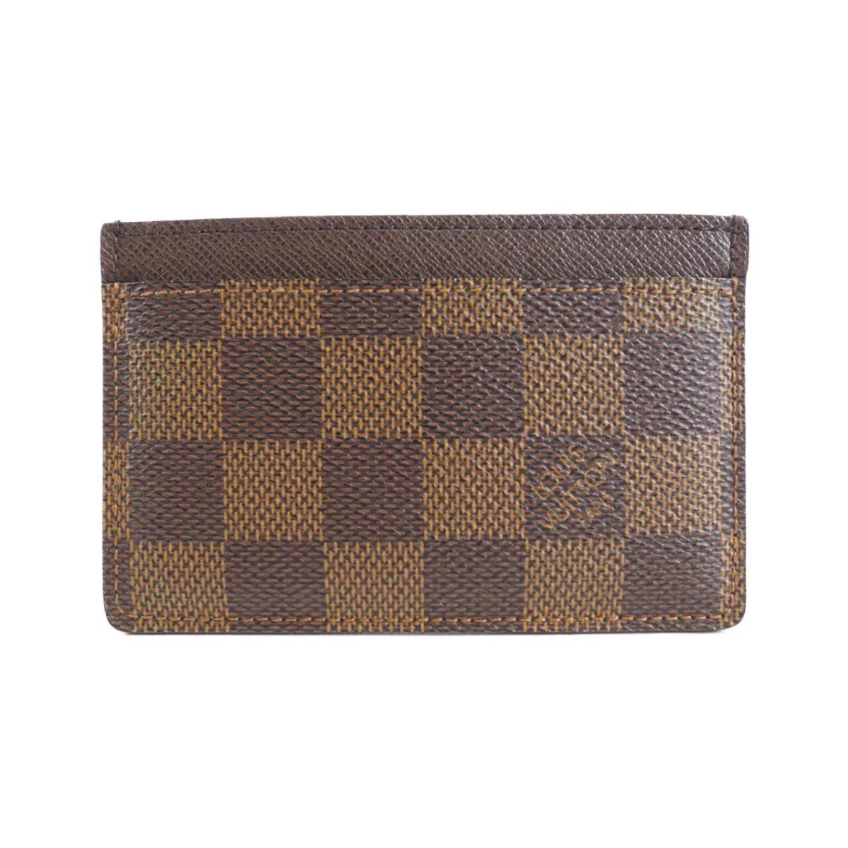Louis Vuitton ダミエ・キャンバス 名刺入れ 正規紙袋無料】ルイヴィトン カードケース 名刺入れ パスケース