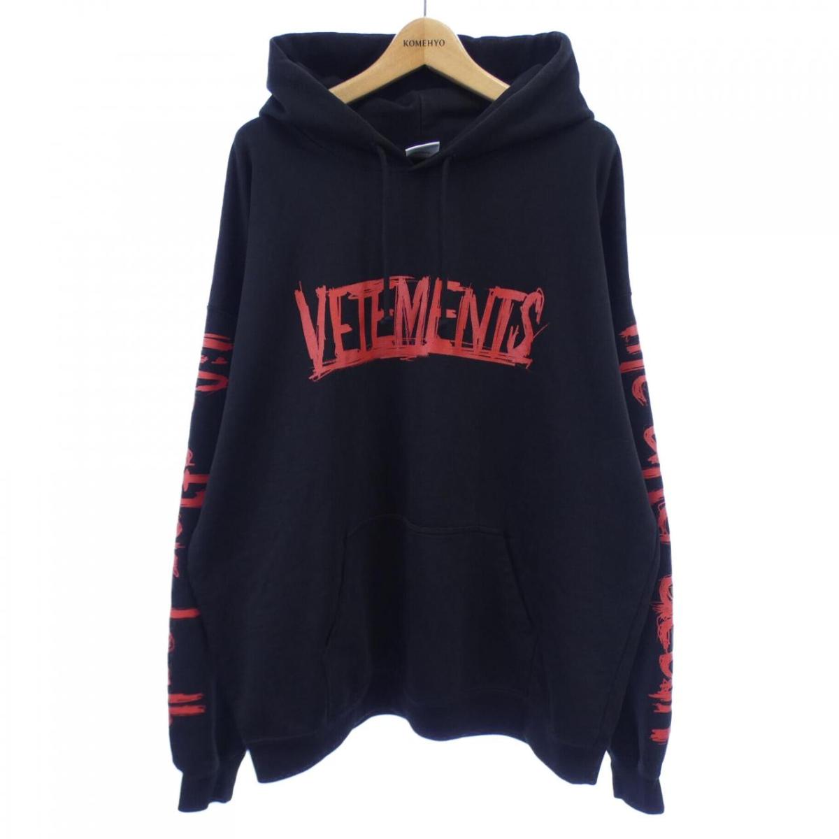 ☆VETEMENTS☆ヴェトモン☆限定版ロゴパーカー ベージュ vetements ヴェトモン パーカー（色：ベージュ系）のおすすめ