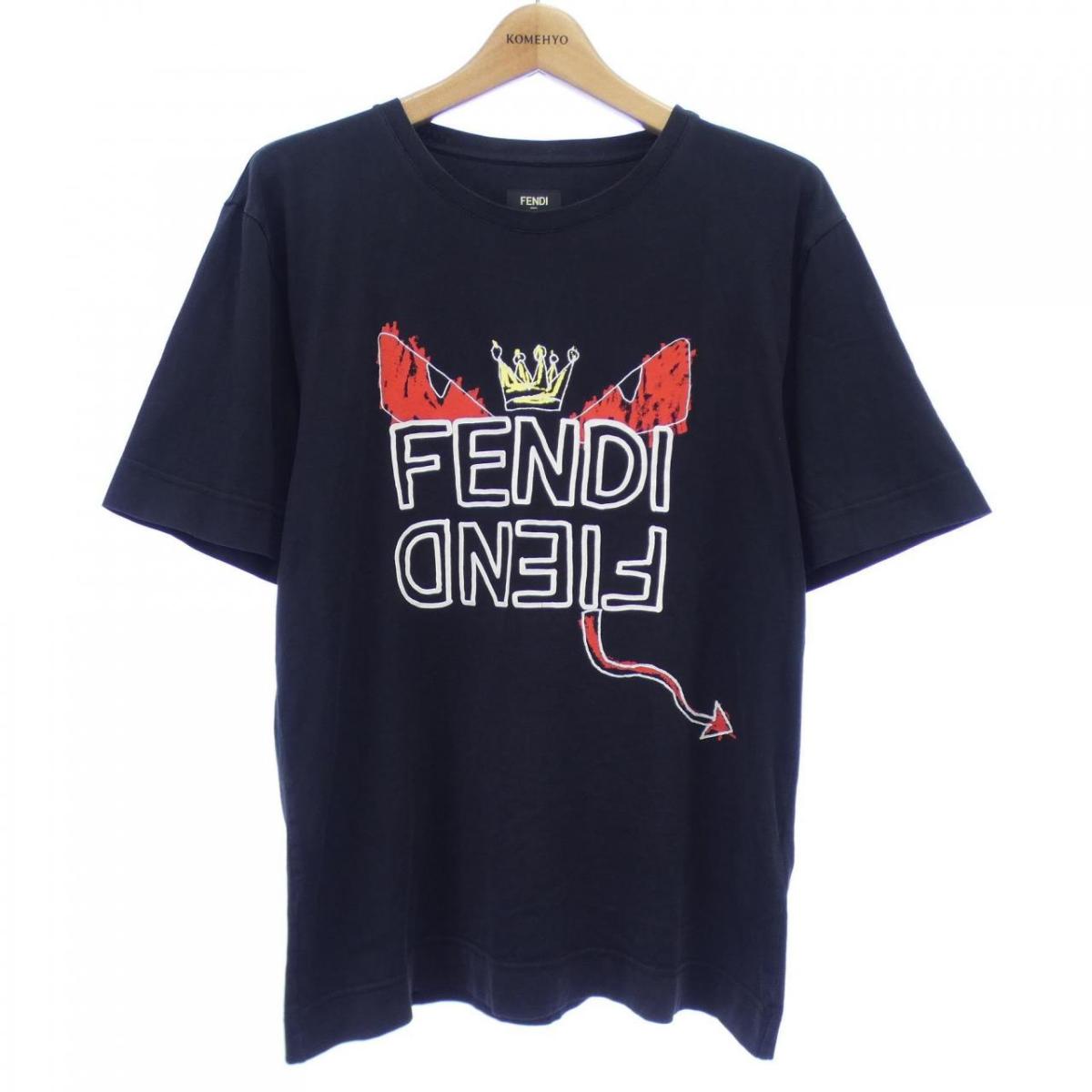 楽天市場】FENDI フェンディ ロゴ 半袖Tシャツ イタリア製