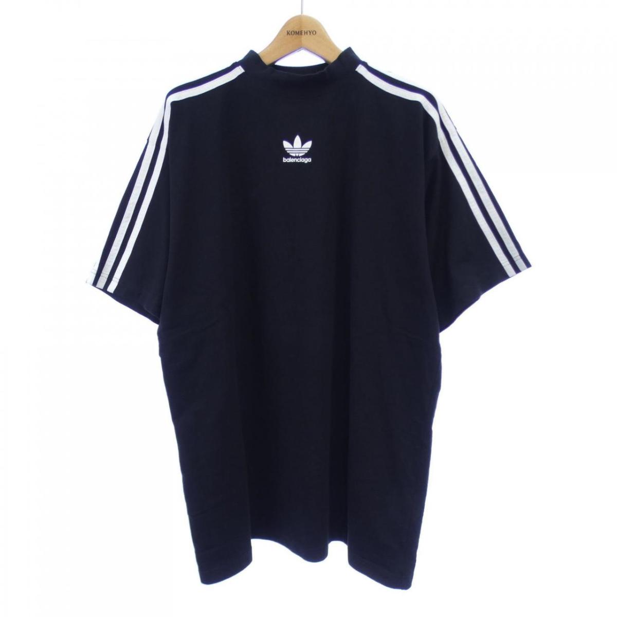 楽天市場】バレンシアガ Tシャツ カットソー ブラック シルバー 楽天市場】バレンシアガ Tシャツ カットソー ブラック シルバー