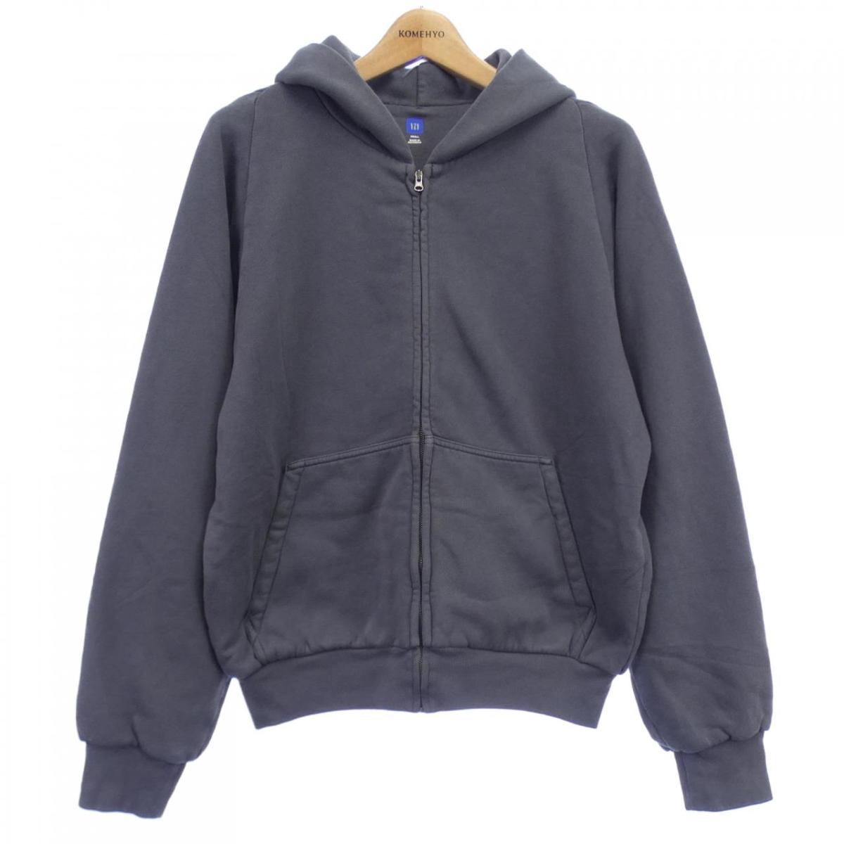 Yzy Gosha Rubchinskiy パーカー サイズ2 イージーゴーシャ Size 2 - YEEZY GOSHA BLACK DOGS HOODIE HEATHER GREY