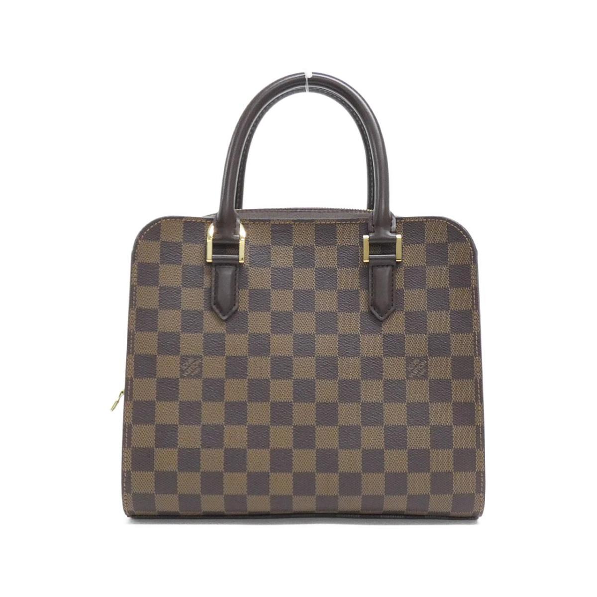 美品✨ルイヴィトン ダミエ エベヌ トリアナ ハンドバッグ N51155 LOUIS VUITTON ルイヴィトン N51155 トリアナ ダミエ エベヌ