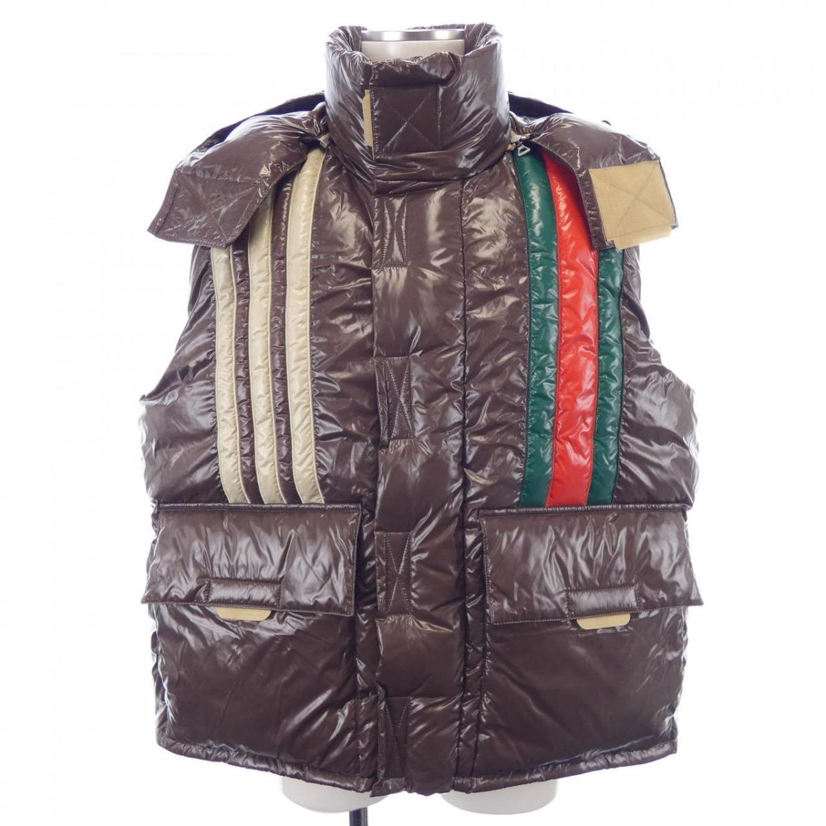 楽天市場】【グッチ】Gucci メンズ ロゴワッペン フード付き ダウン