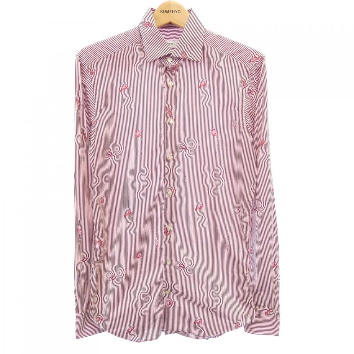 楽天市場】ETRO(エトロ) サイズ:XS 花柄 コットン長袖シャツ