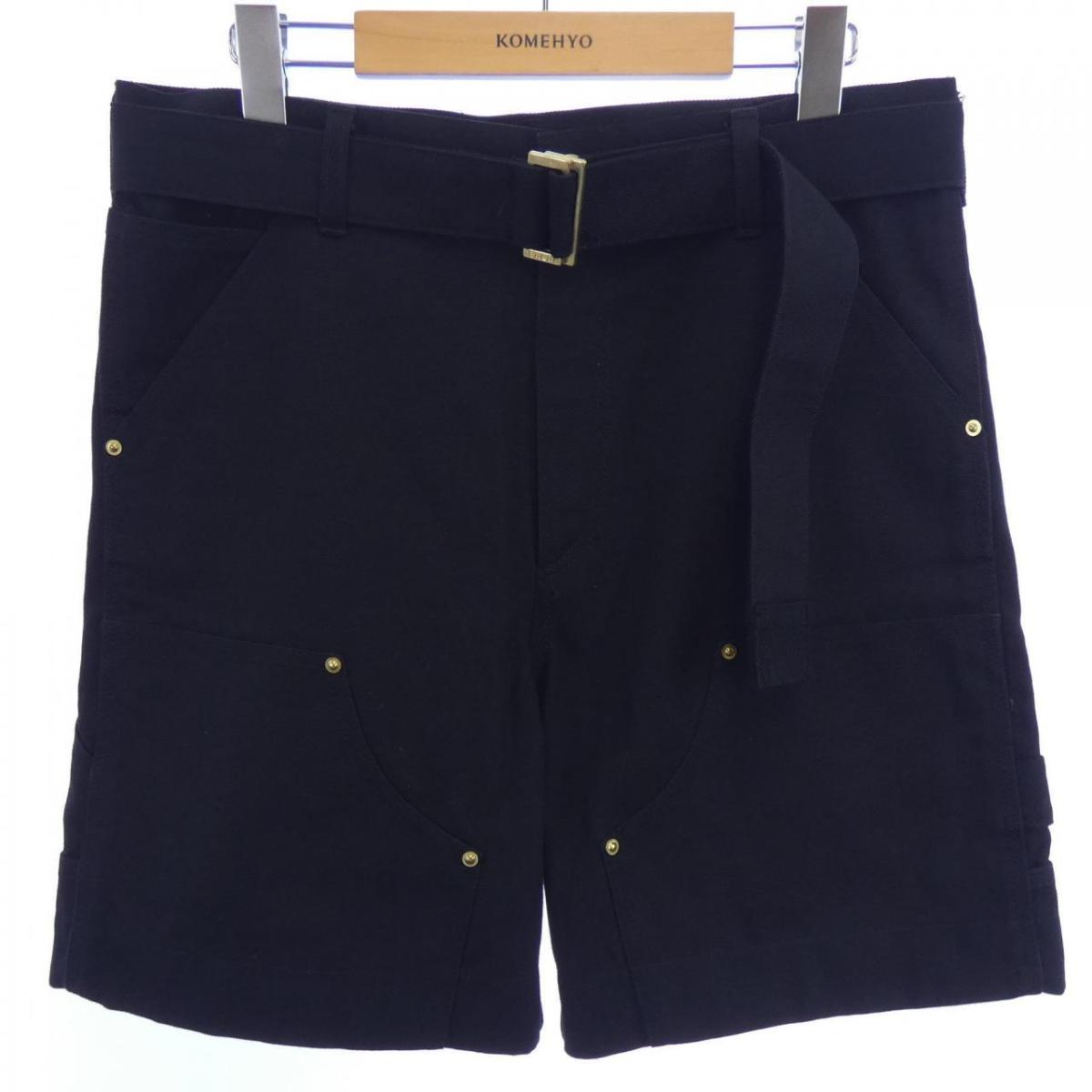 sacai ショートパンツ 中古・古着通販】sacai (サカイ) ショートパンツ ブルー サイズ