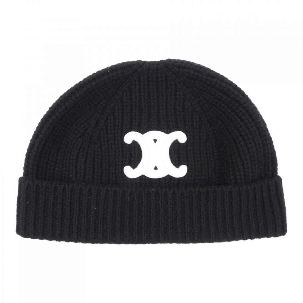 楽天市場】【中古】セリーヌ CELINE ニットキャップ ビーニー ウール