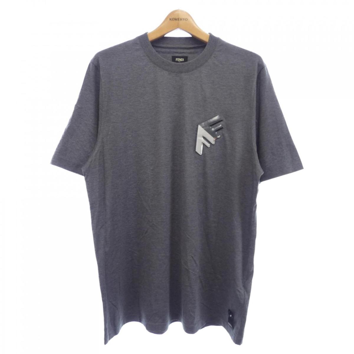 フェンディ　Tシャツ　6A モンスター　グレー 楽天市場】【フェンディ】Fendi モンスター ジップ Tシャツ