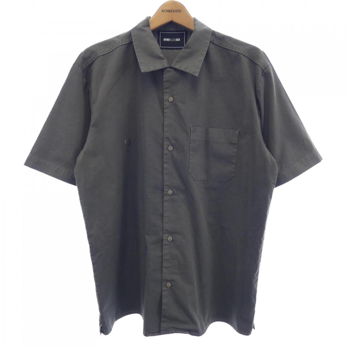 楽天市場】【中古】WIND AND SEA ｢ALM TREE OPEN COLLAR SHIRT