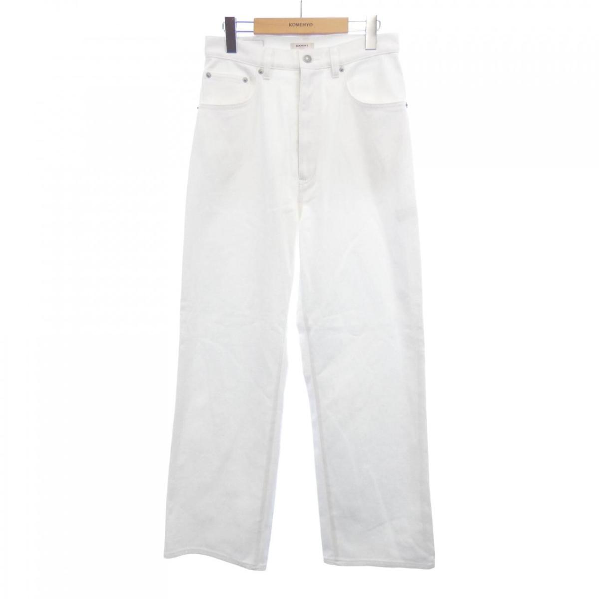 BLAMINKブラミンク　ストレートタックパンツ　36 BLAMINKブラミンク ストレートタックパンツ 36 Yahoo