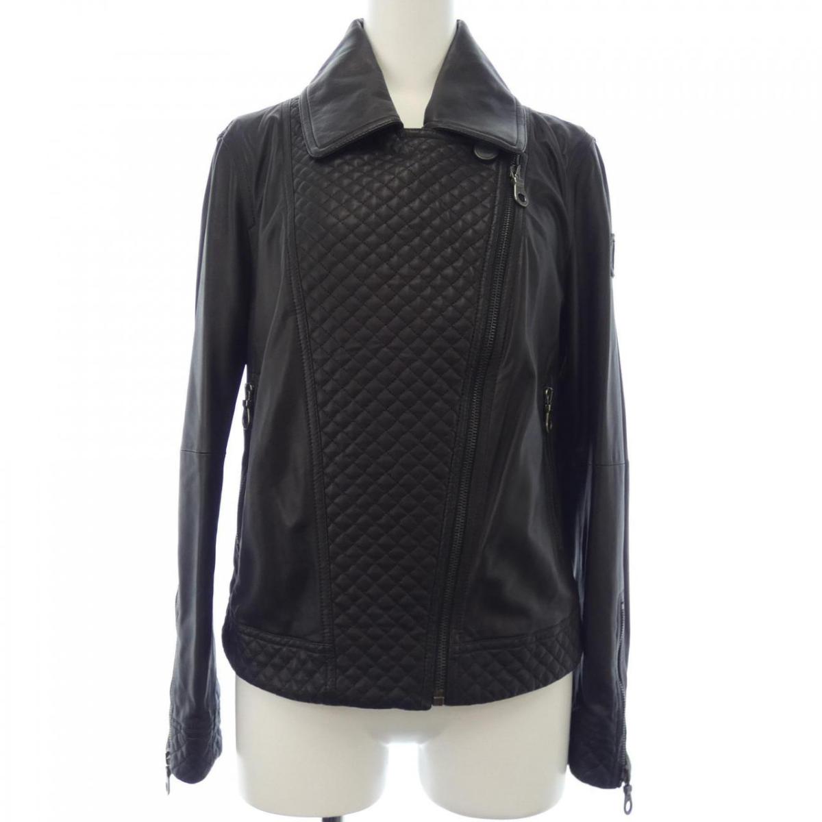 Chanel シャネル ブラック ラムレザー ジャケット Chanel シャネル ブラック ラムレザー ジャケット 楽天市場
