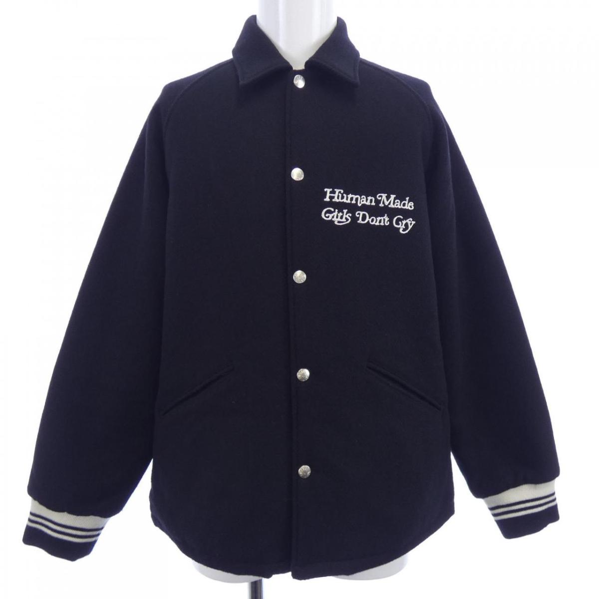 楽天市場】【中古】HUMAN MADE ZIP-UP EMBROIDERY BLOUSON