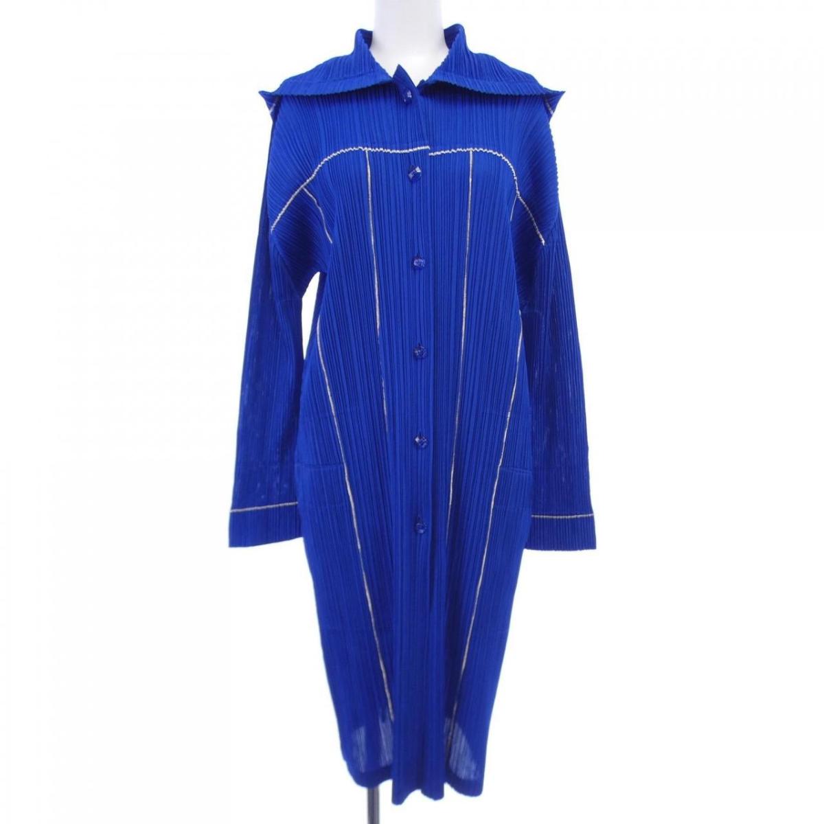 筋目プリーズ PLEATS PLEASE ロングジレー【中古】