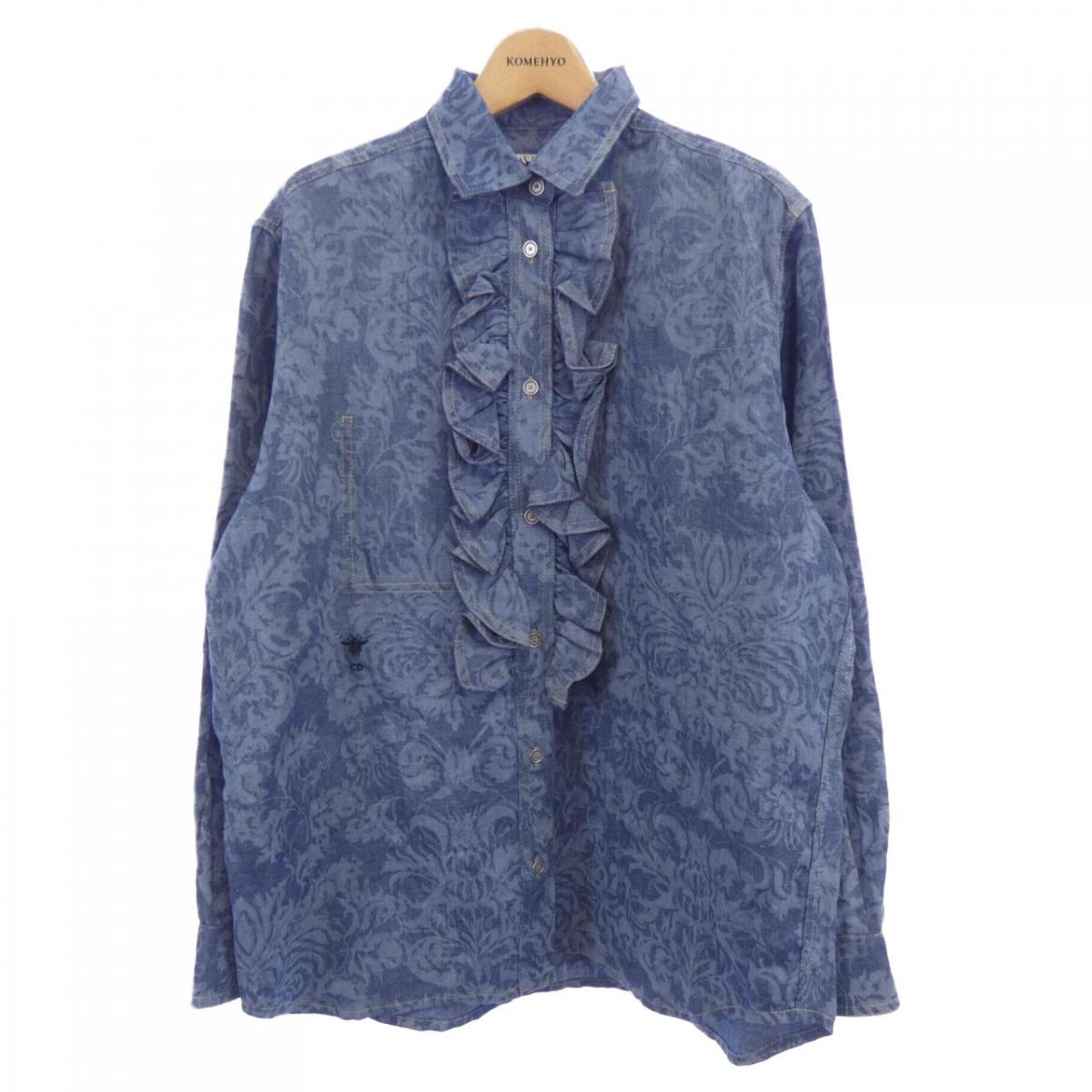 楽天市場】【中古】Christian Dior オブリーク柄シャツ