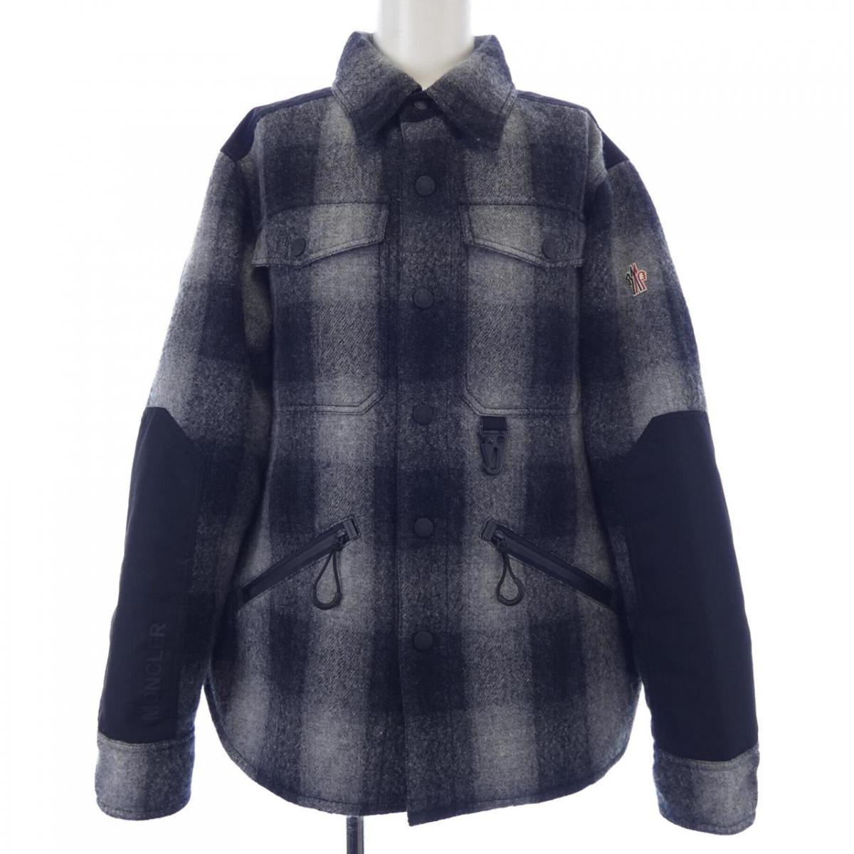 新品【MONCLER モンクレールガムブルー】ジャージーウールダウンジャケット 161021-099.jpg