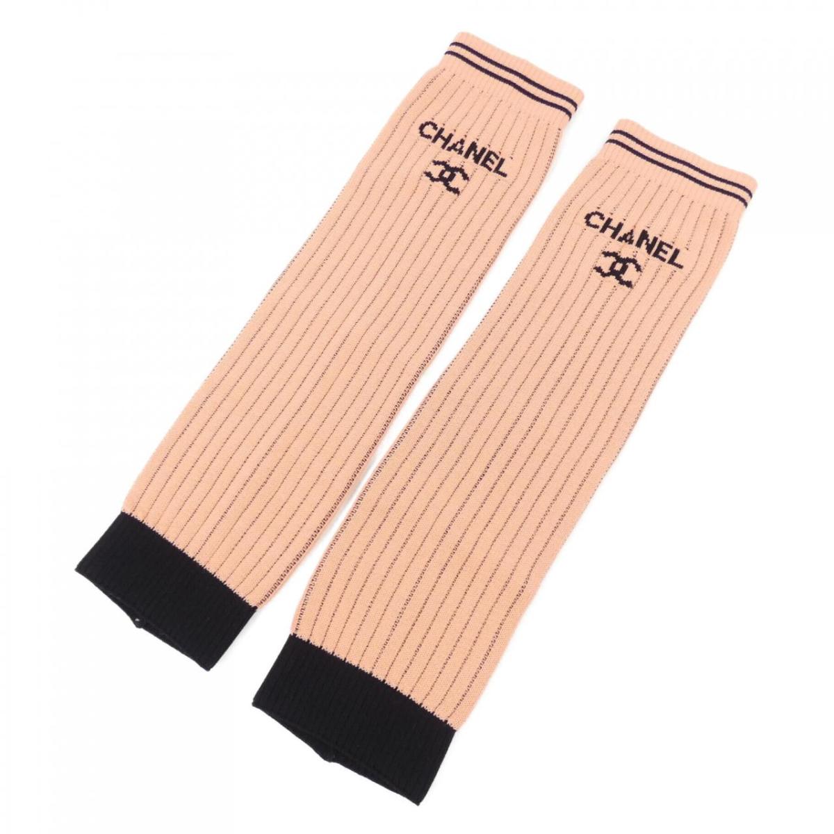 新品未使用　シャネル　レッグウォーマー 楽天市場】【中古】CHANELレッグウォーマー ネイビー サイズ：XS【価格