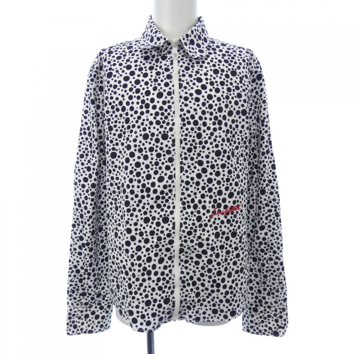 美品✨ LOUIS VUITTON ショート丈 クロップドジャケット ブラック Embossed Monogram Zip-Up Jacket - Ready-to-Wear | LOUIS VUITTON