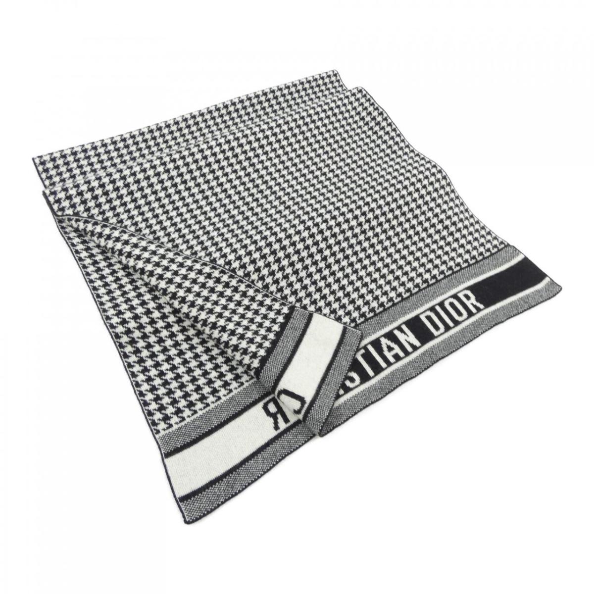 美品　Christian Dior ロゴパターン マフラー 楽天市場】【本物保証】 【京都屋質店】【CHRISTIAN DIOR クリスチャン