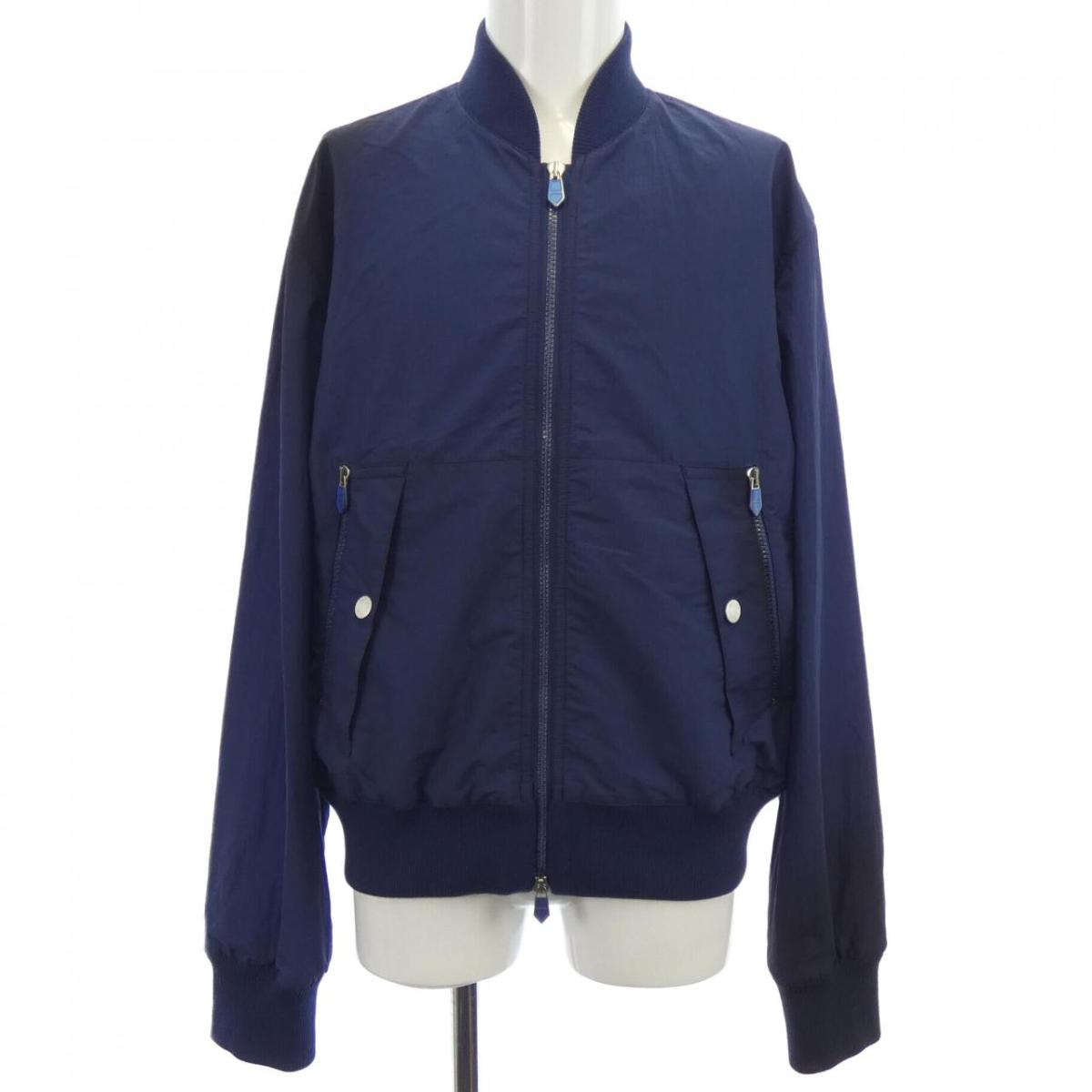 エルメス　ジャンパー　ヴィンテージ　ダウン　ジャンパー　ダークネイビー　XL エルメス ジャンパー ヴィンテージ ダウン ジャンパー ダーク