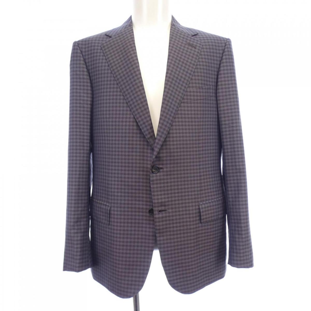 【美品】ブルオーニ　Brioni　チェック　テーラードジャケット 楽天市場】【中古】 Brioni ブリオーニ ｼﾞｬｹｯﾄ メンズ衣類