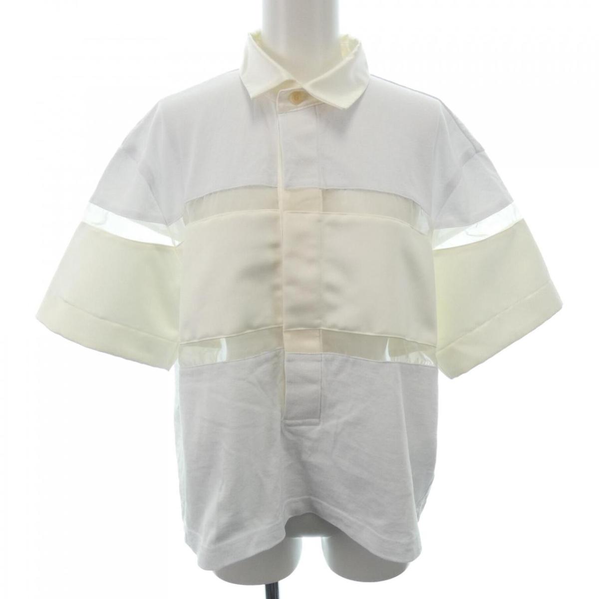楽天市場】Sacai サカイ 22SS 22-02738M S pique polo Shirt