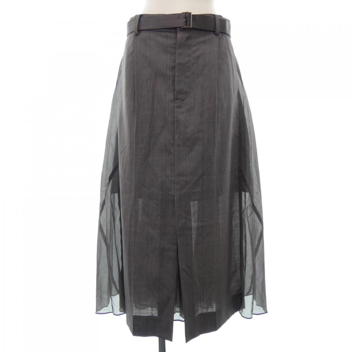 楽天市場】sacai サカイ 15SS レイヤードラップスカート 15