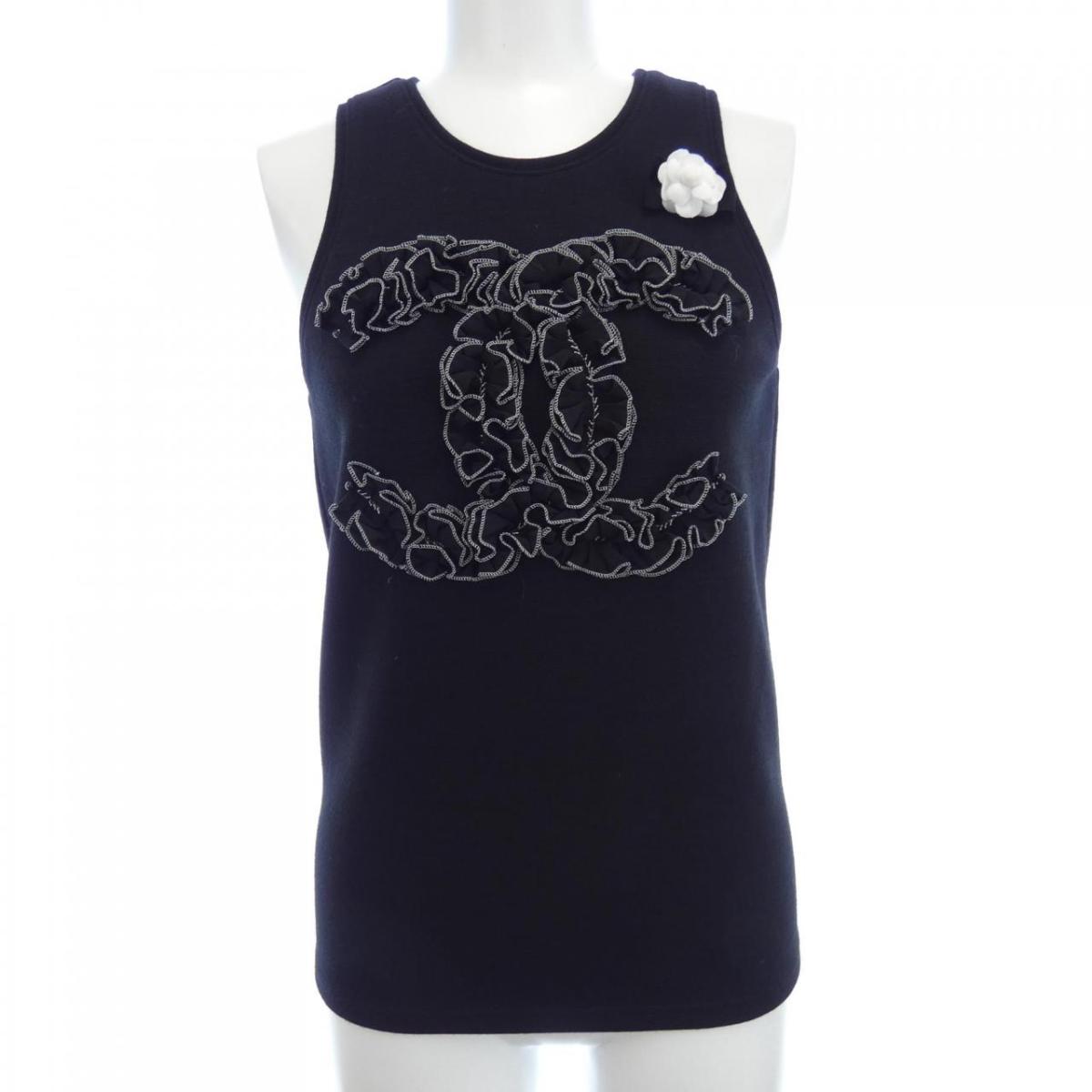 シャネルベスト　シャネルタンクトップ　シャネルTシャツ　シャネルココ 楽天市場】シャネル CHANEL タンクトップ タンクトップ 衣料品