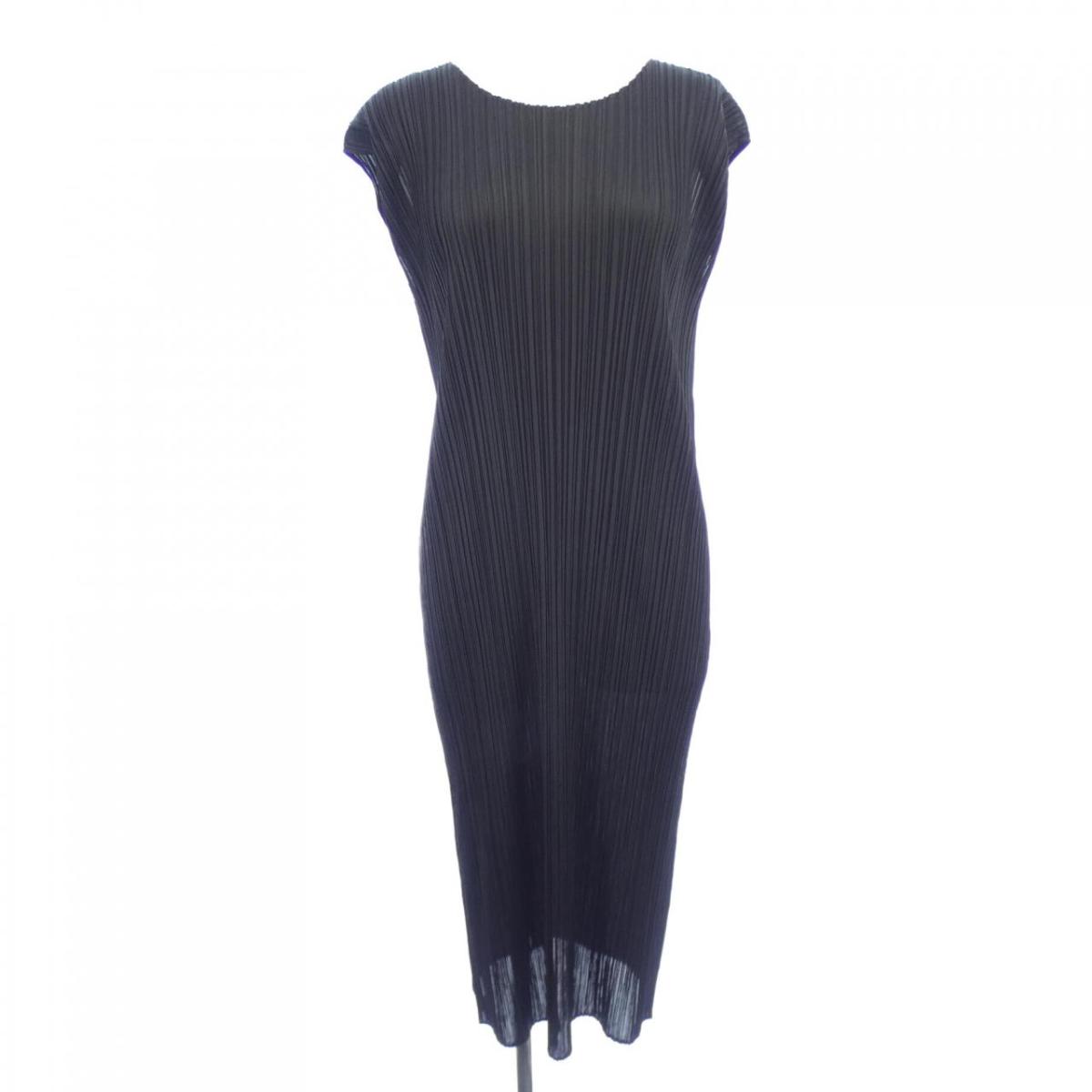 楽天市場】プリーツプリーズ ハイネック ワンピース レディース  