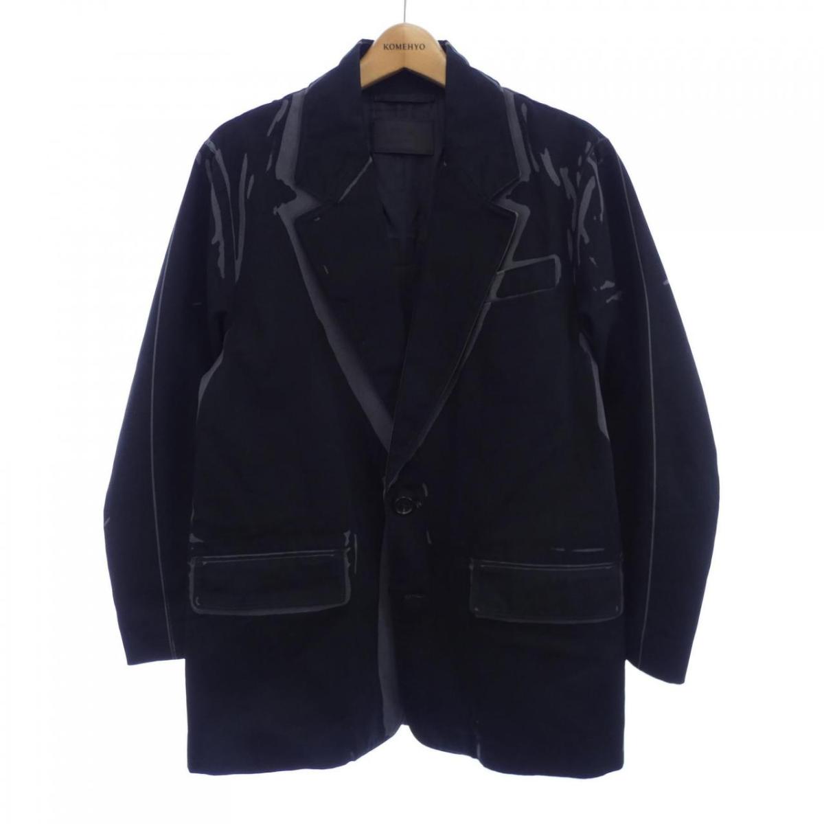 プラダ ナイロン テーラードジャケット ブラック 38 PRADA プラダ ジャケット 270101 1WQ8 レディース テーラード Re