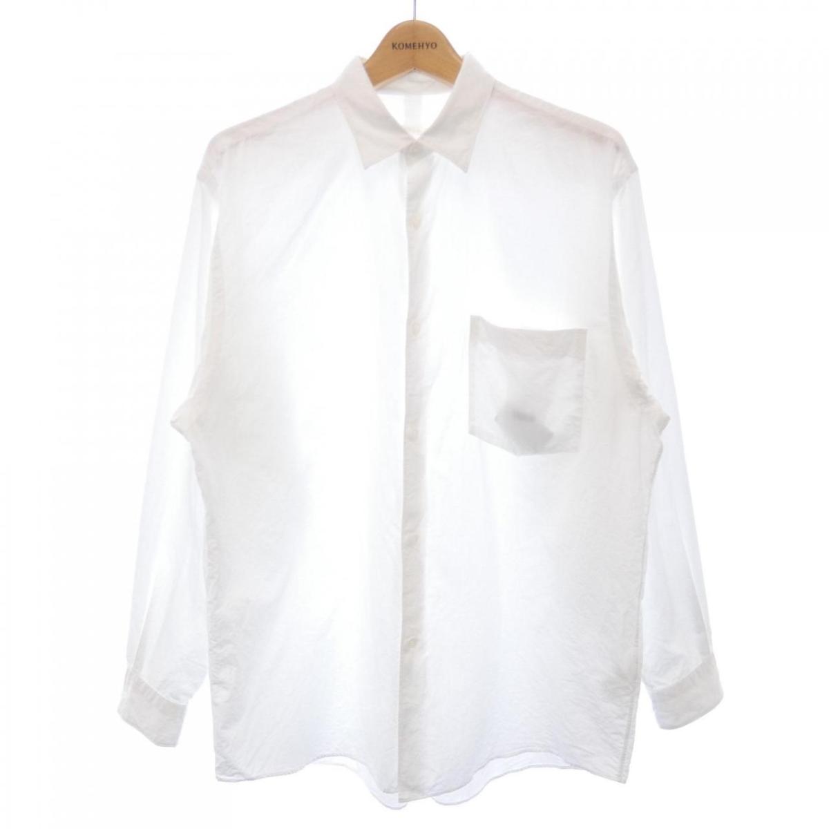 ⭐️美品⭐️24ss COMOLI コモリシャツ(Z01-02001) 楽天市場】COMOLI コモリ 24SS コモリシャツ Z01-02001 ネイビー