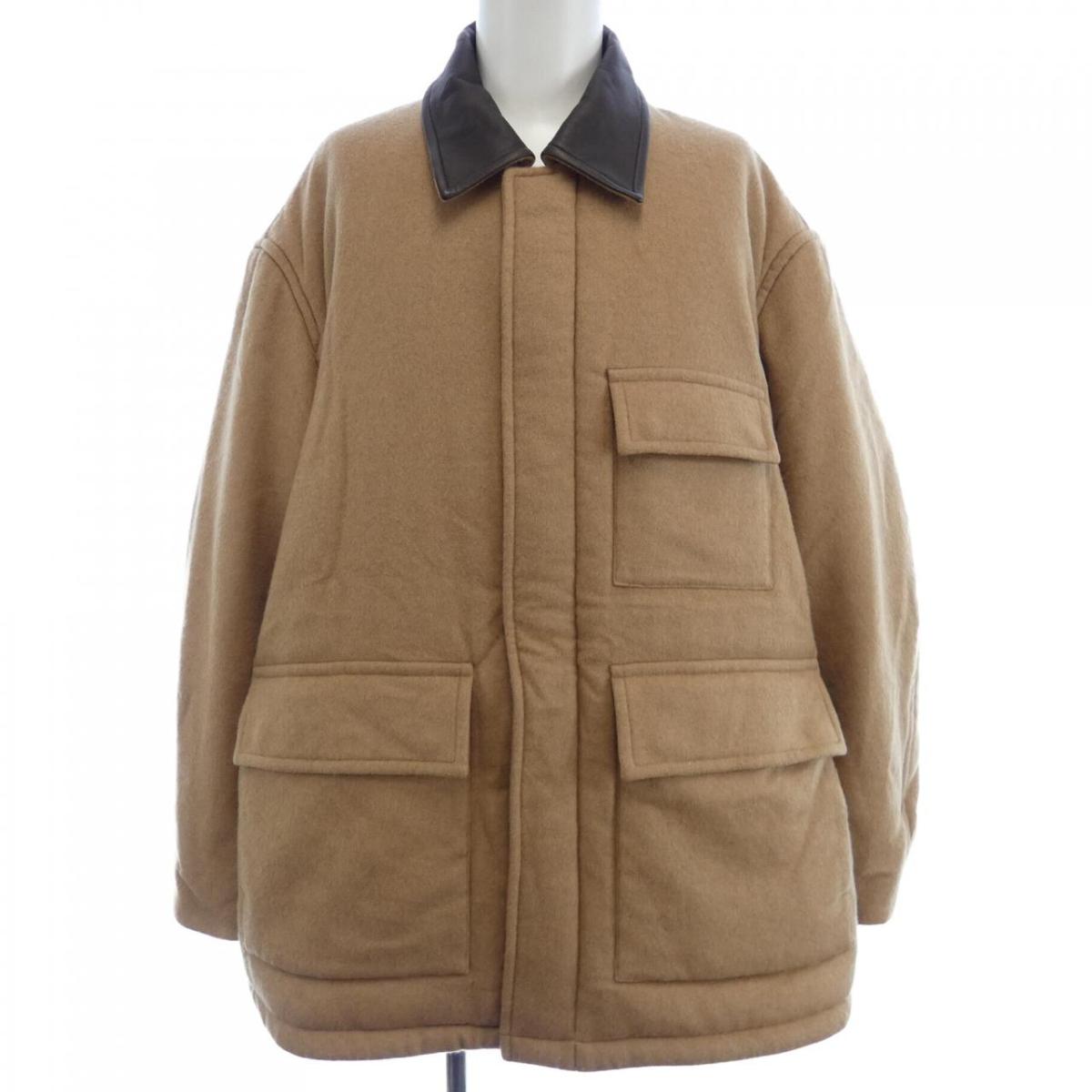 AURALEE 18AW ハウンドトゥース　チェック　ジャケット　オーラリー 1 AURALEE/ オーラリー】DOUBLE FACE CHECK ZIP UP BLOUSON【買取