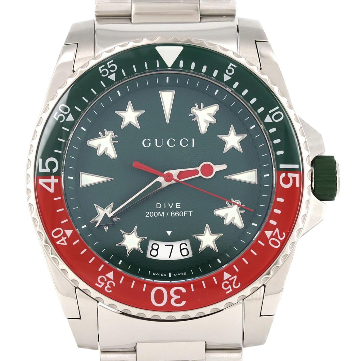 【新品】グッチ グッチダイブ 136.2/YA136222 SS 石英【新品】
