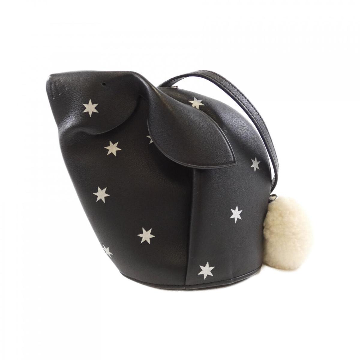 【極美品】LOEWEロエベ　バニーミニバッグ　ショルダーバッグ　ネイビー 楽天市場】【美品】ロエベ 【LOEWE】 バニーミニバッグ ブラック