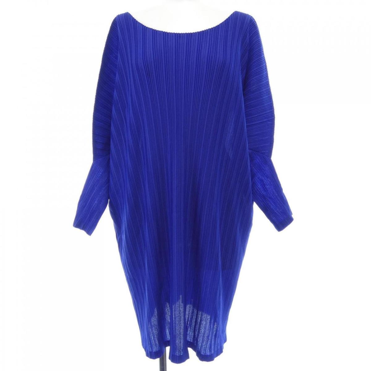 楽天市場】プリーツプリーズ ハイネック ワンピース レディース  