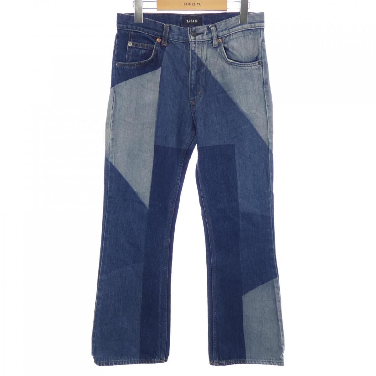 タキャシ TACASI デニム【中古】 メンズファッション-ズボン・パンツ