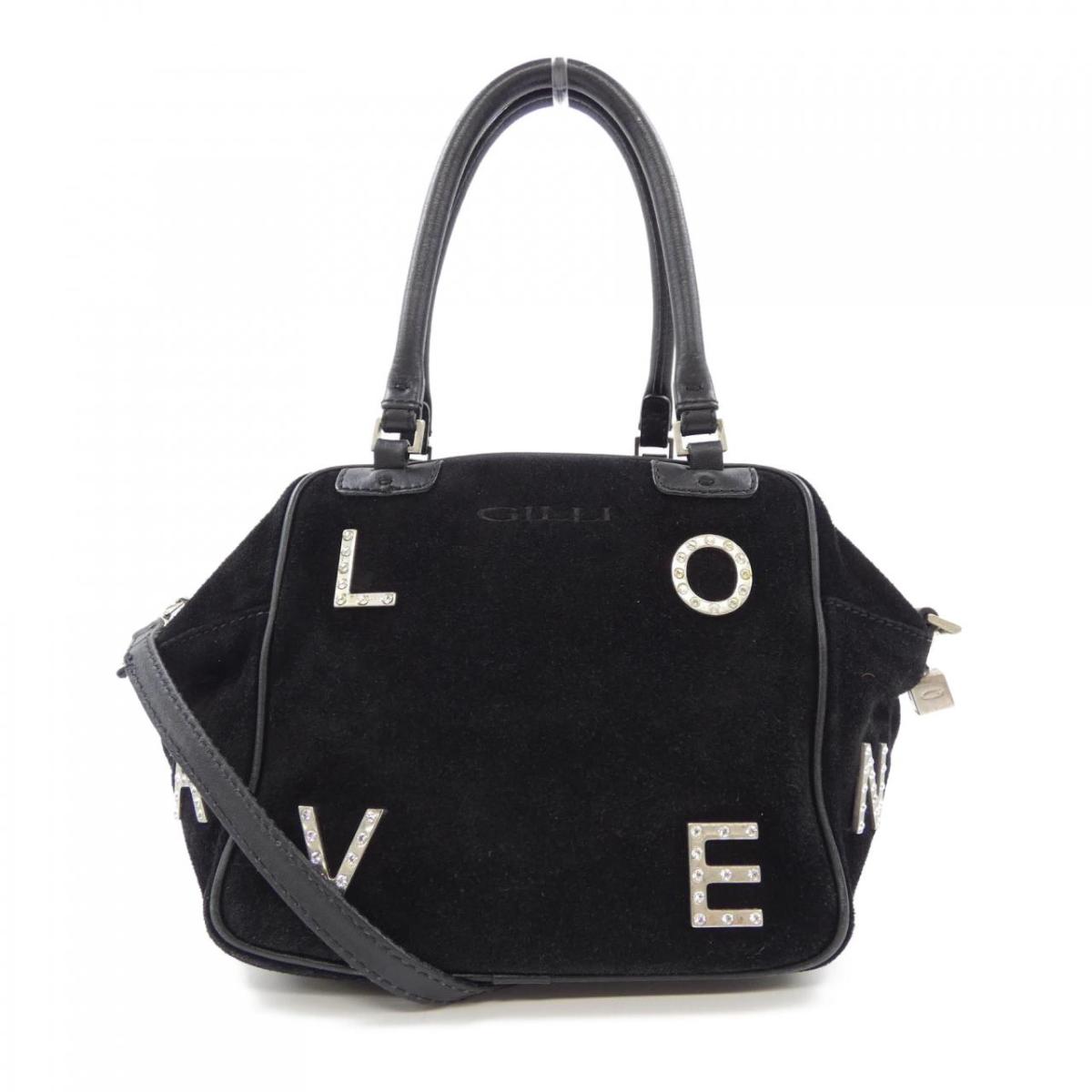 楽天市場】GILLI ジリ ダッグキューブ ショルダーバッグ 黒【中古