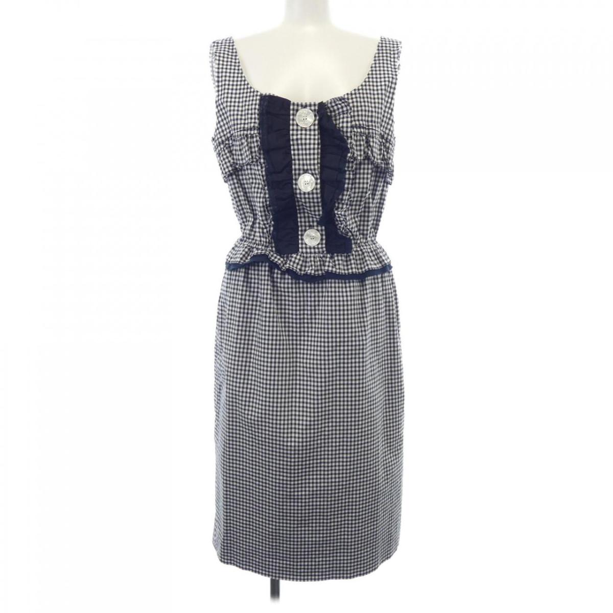 楽天市場】【ミュウミュウ】Miu Miu シルク ドット プリントクレープ