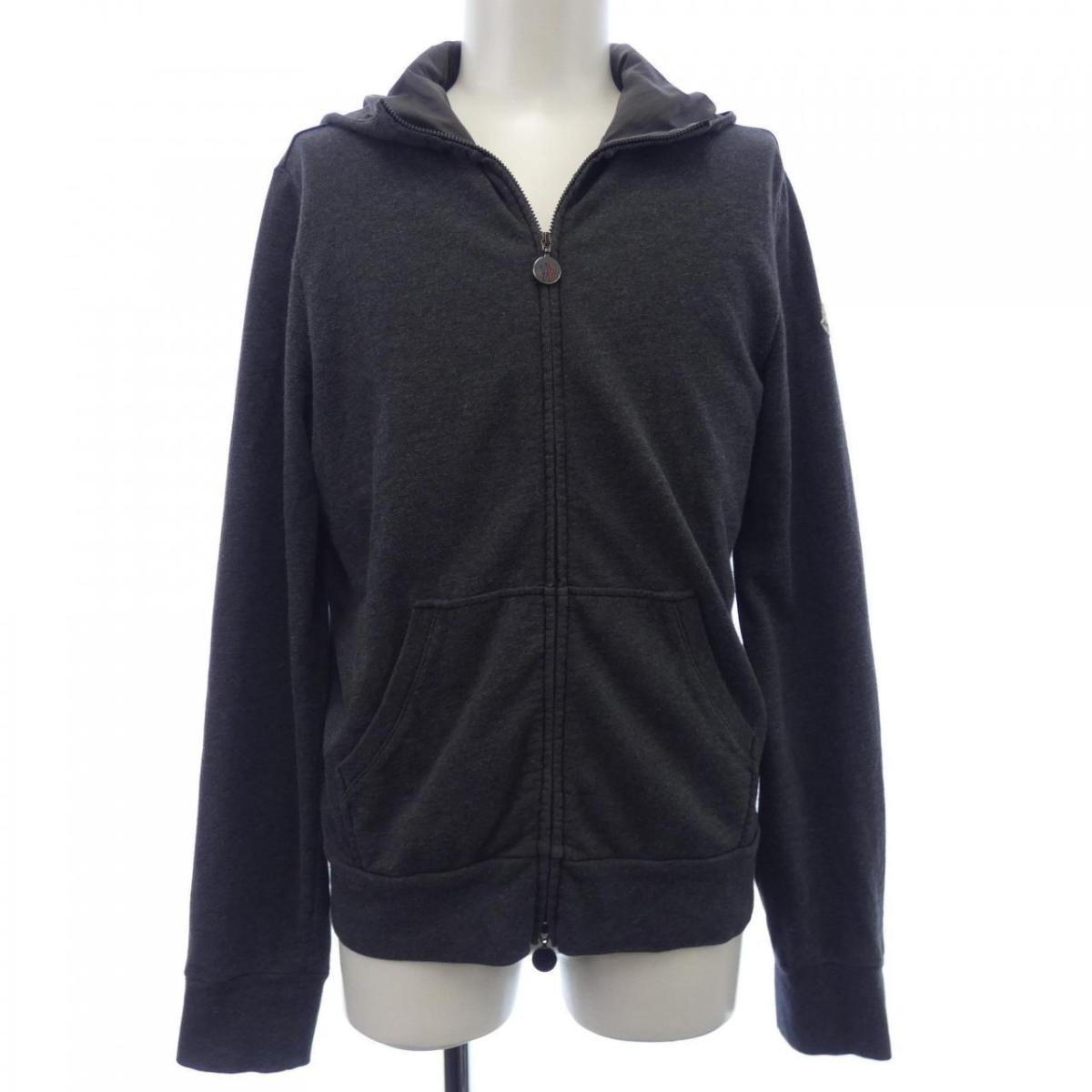 ☆美品☆モンクレール/長袖ニット（薄手）カシミヤ混　ブラウン/Mサイズ MONCLER 21AW モンクレール LUPETTO TRICOT カシミヤブレンド