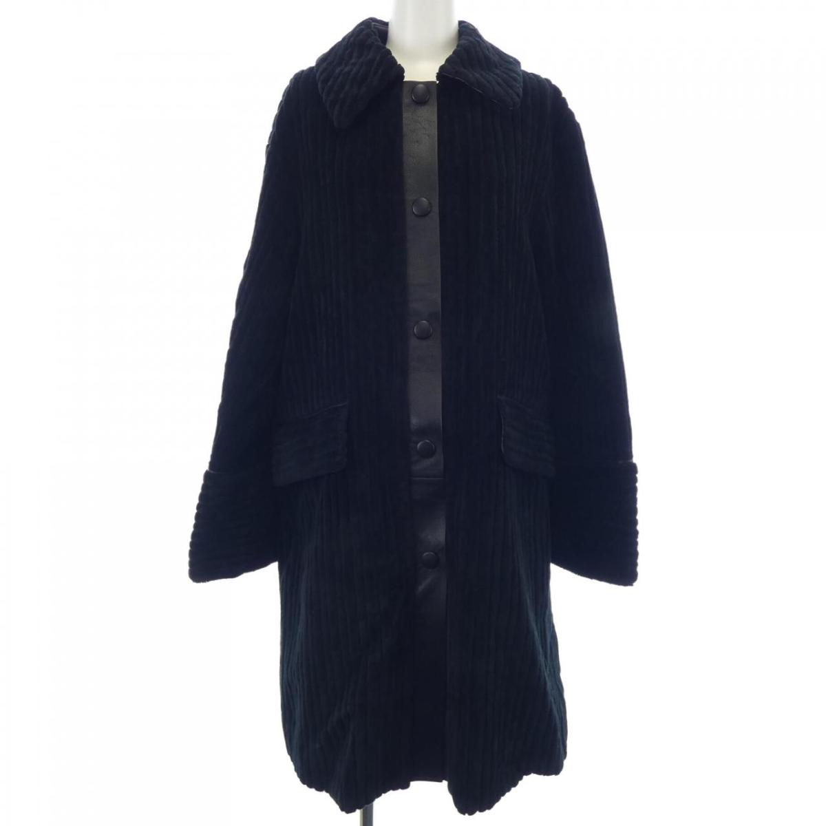 DES PRES デプレ フェイクファー エコファー コート 36 DES PRES デプレ フェイクファー エコファー コート 36