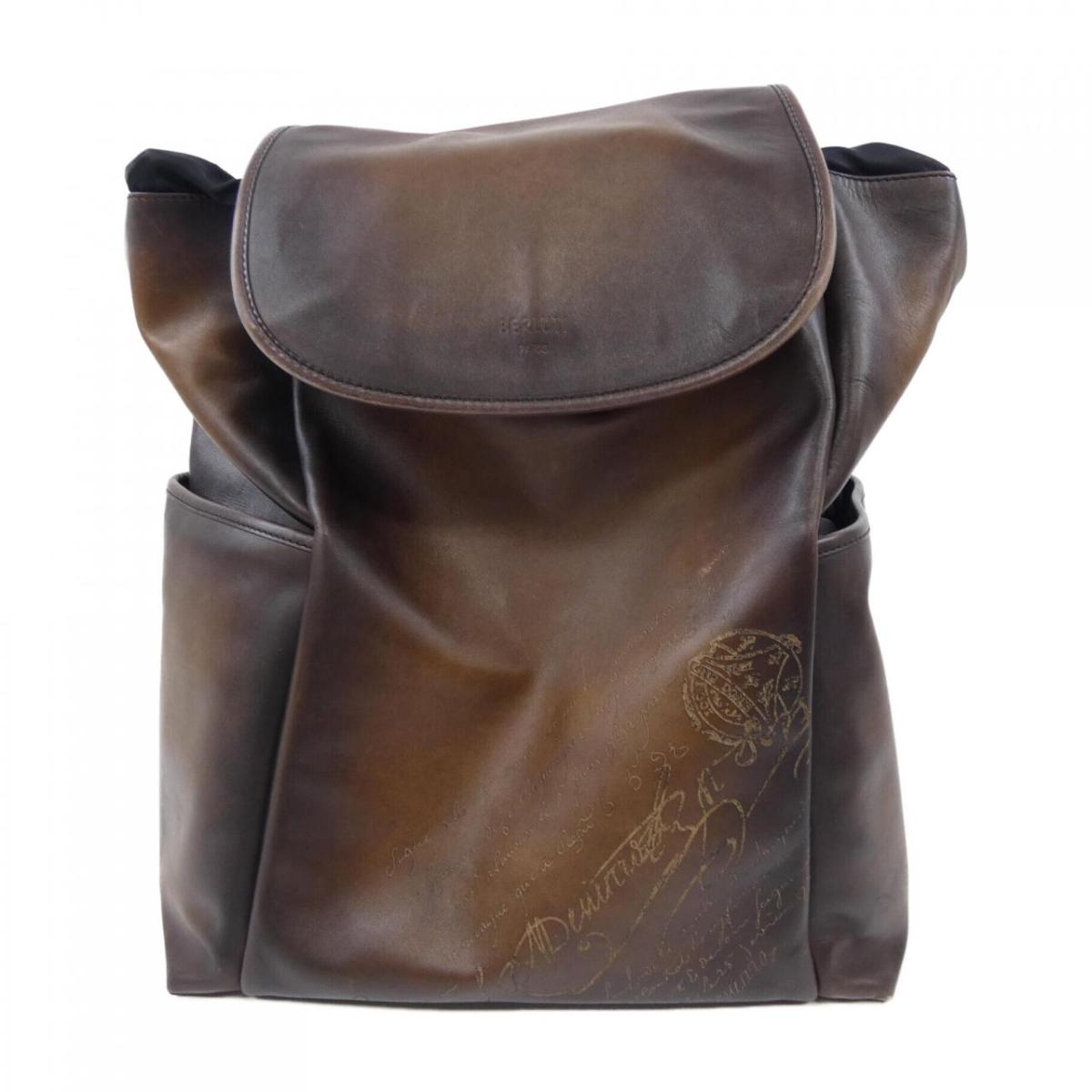 ベルルッティ カリグラフィ デイ アウト レザー バックパック リュックサック ベルルッティ カリグラフィ デイ アウト レザー バックパック